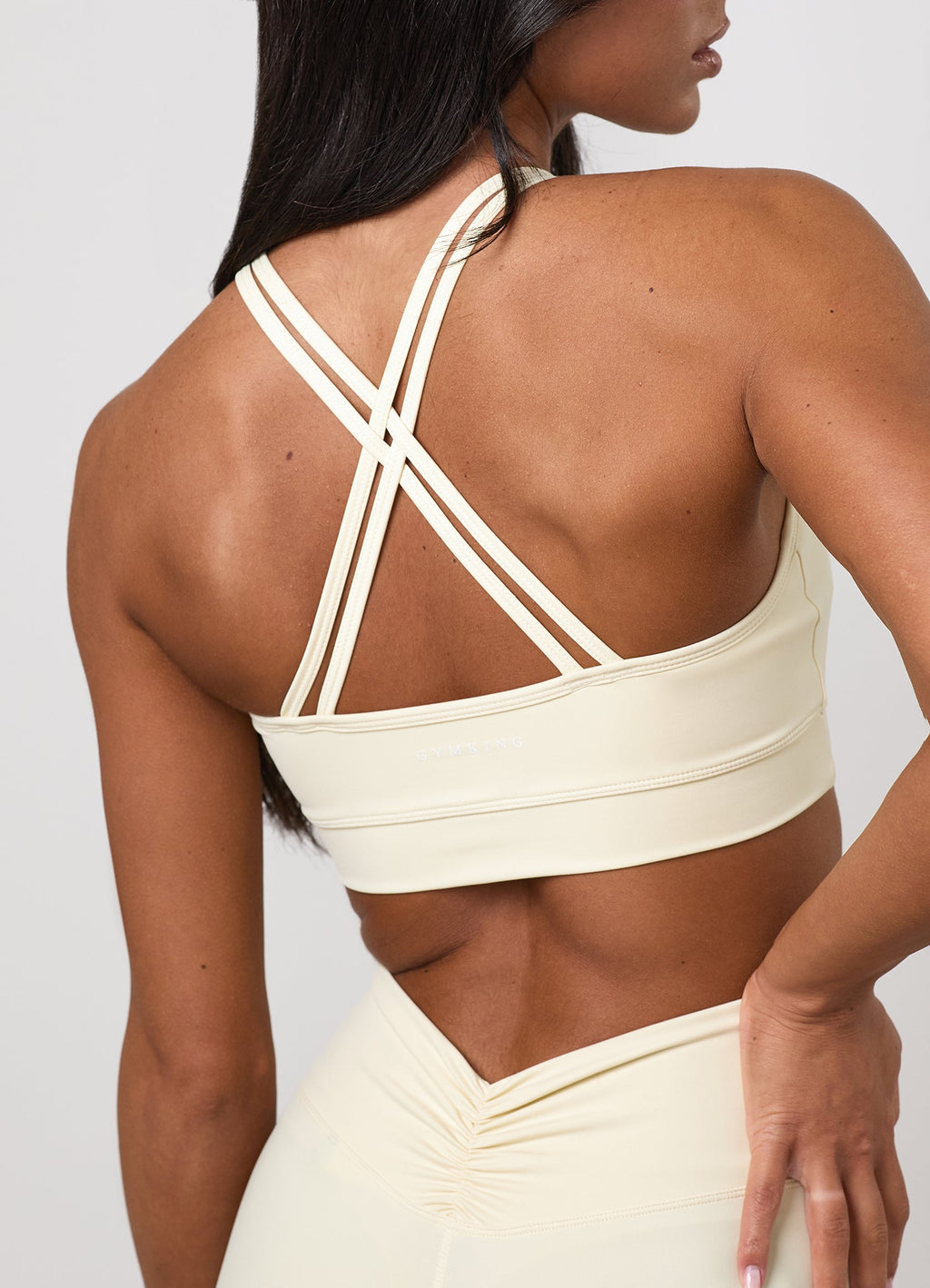 Gym King 365 Scrunch Bra - Buttermilk