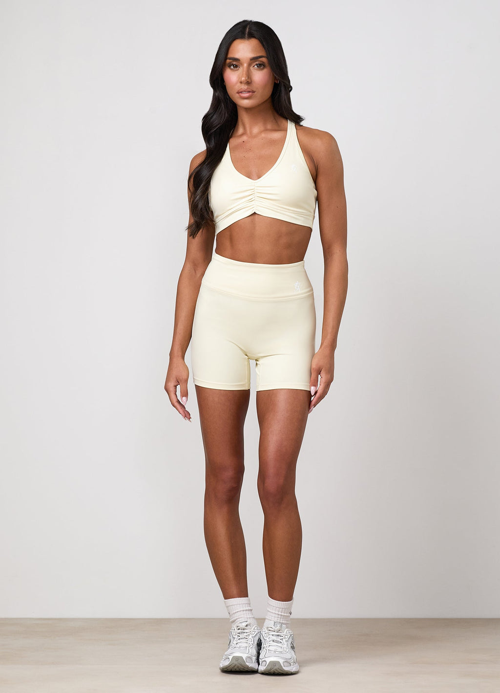 Gym King 365 Scrunch Short - Buttermilk