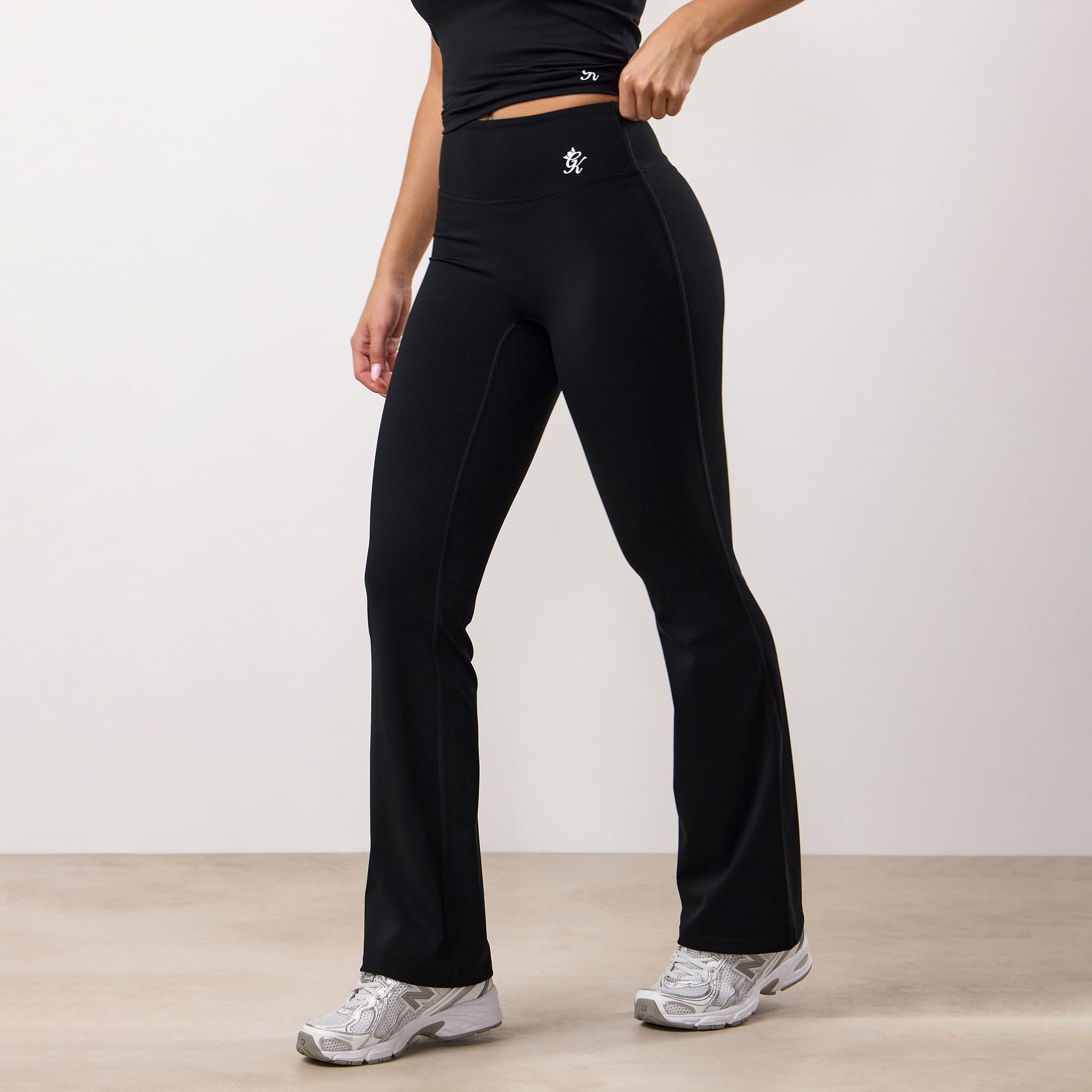 Gym King 365 Flared Yoga Legging Petite - Black