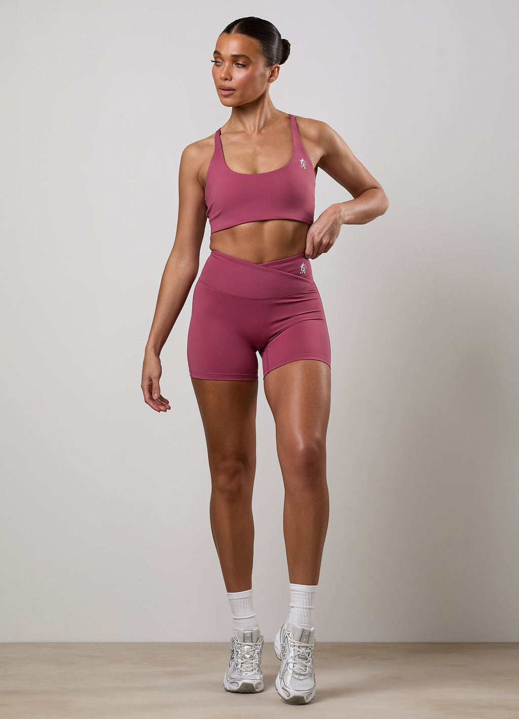 Gym King 365 Twist Back Bra - Berry