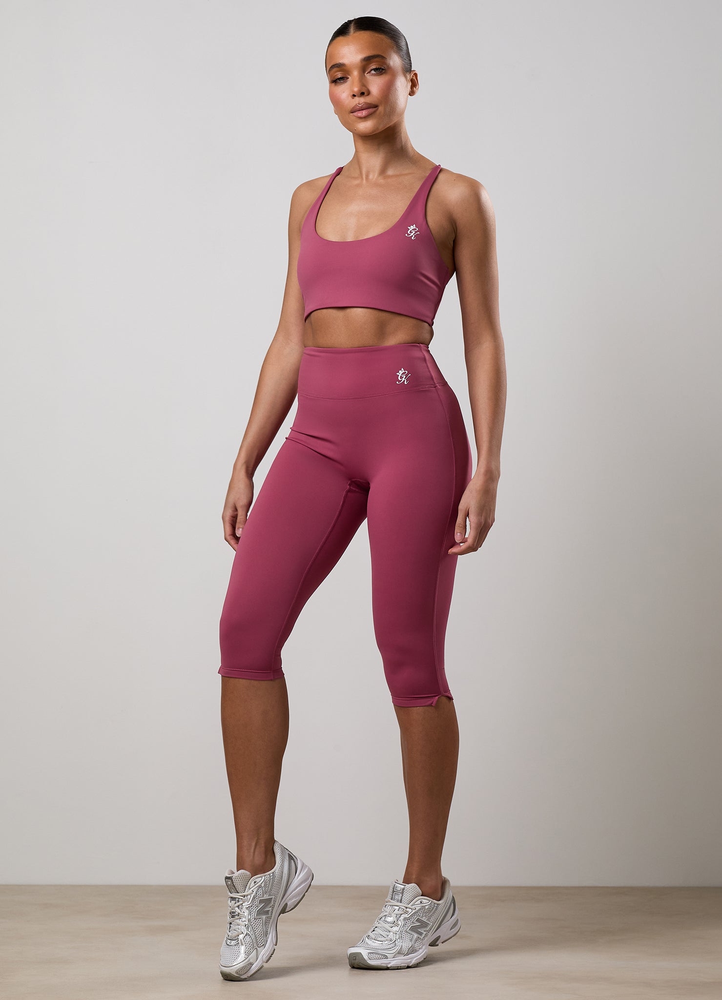 Gym King 365 Capri Legging - Berry