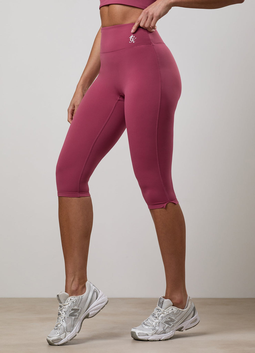 Gym King 365 Capri Legging - Berry