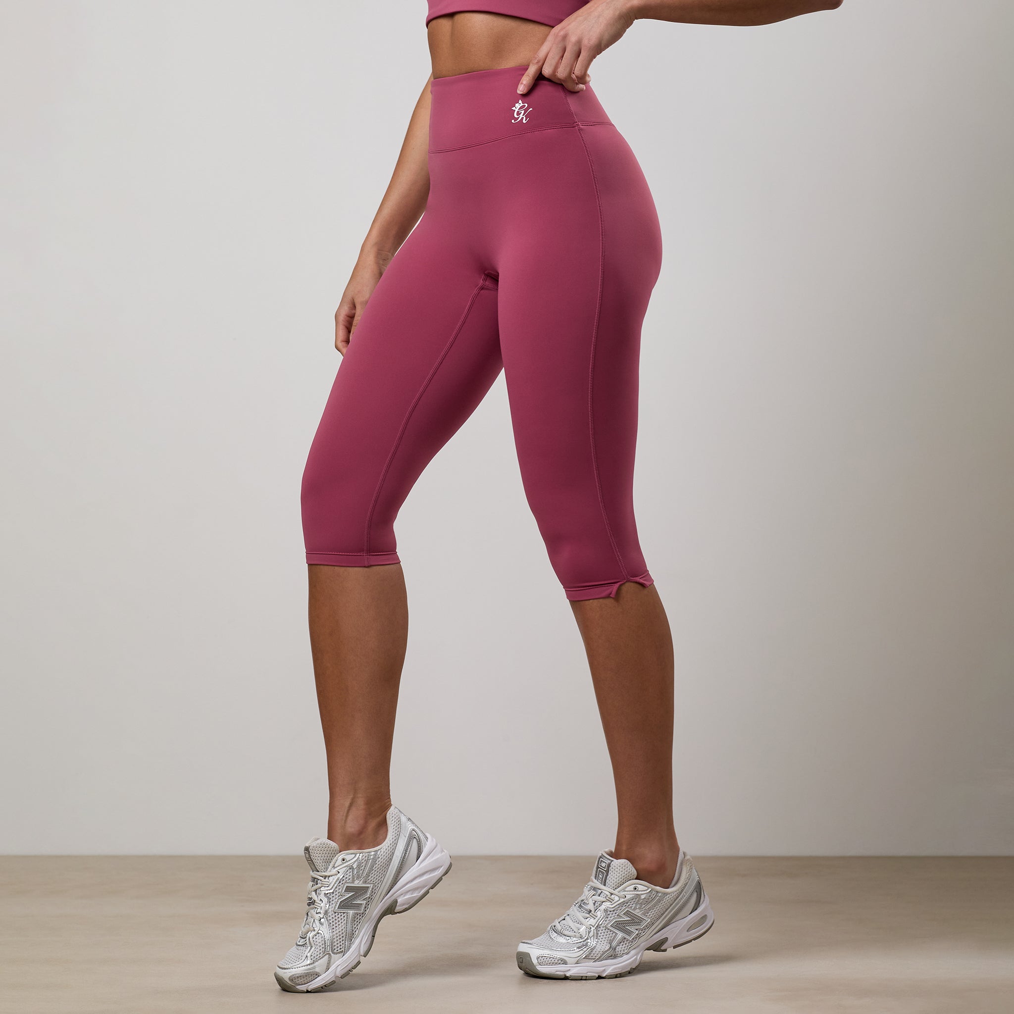 Gym King 365 Capri Legging - Berry