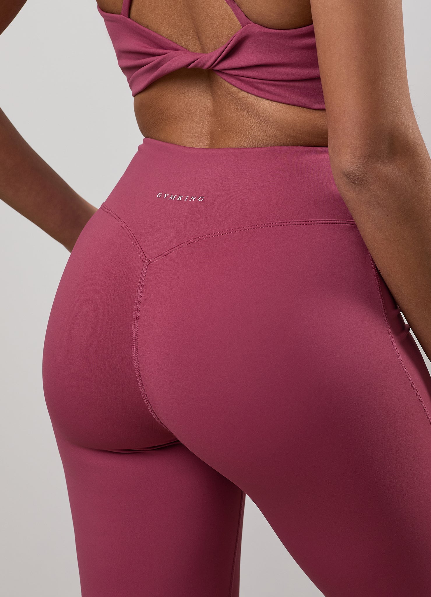 Gym King 365 Capri Legging - Berry
