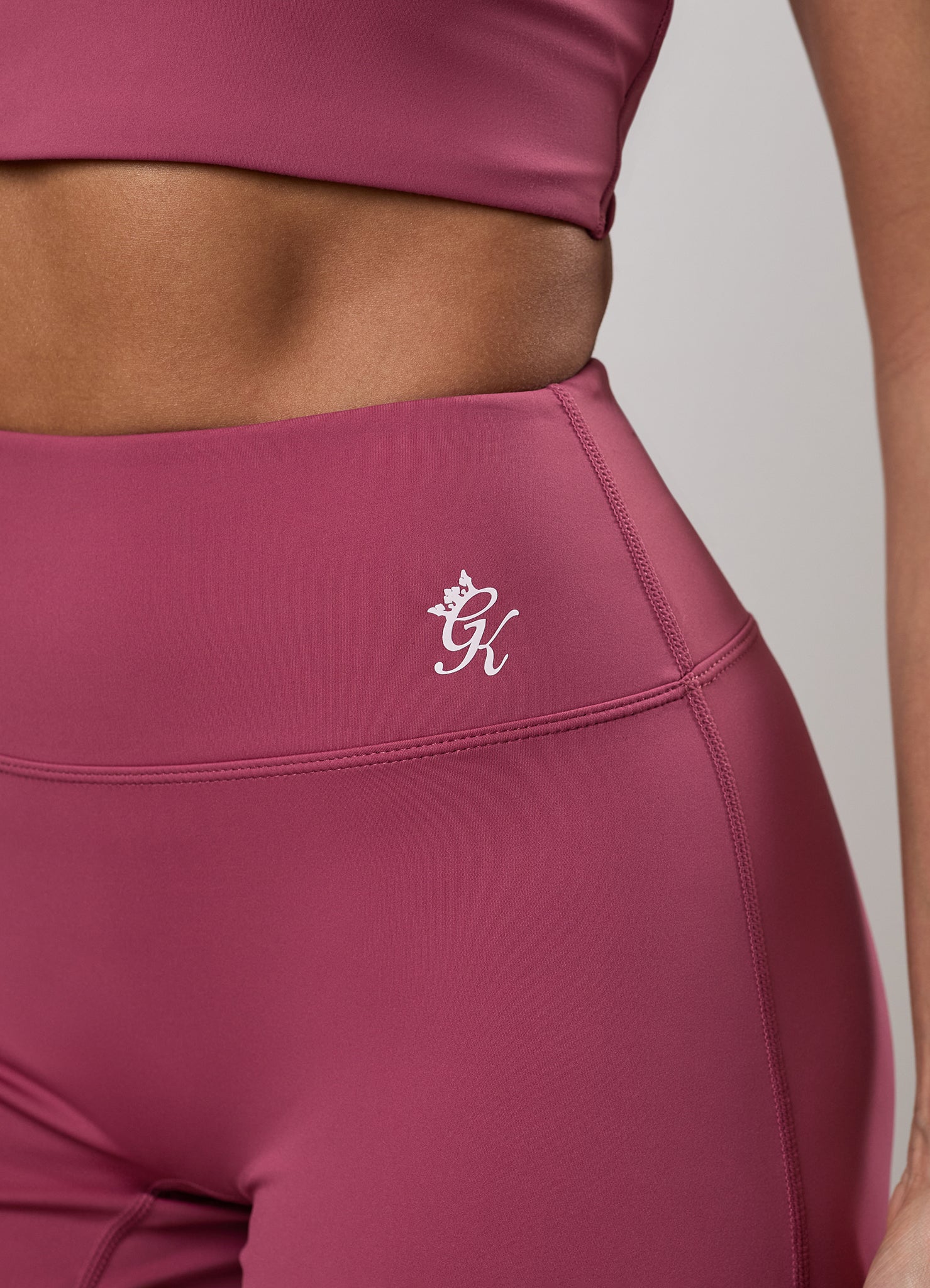 Gym King 365 Straight Leg Yoga Pant Petite - Berry