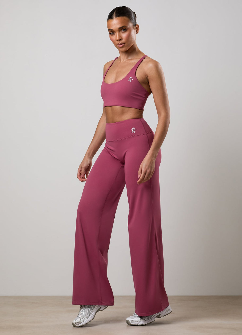 Gym King 365 Straight Leg Yoga Pant Petite - Berry