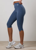 Gym King 365 Capri Legging - Slate Blue