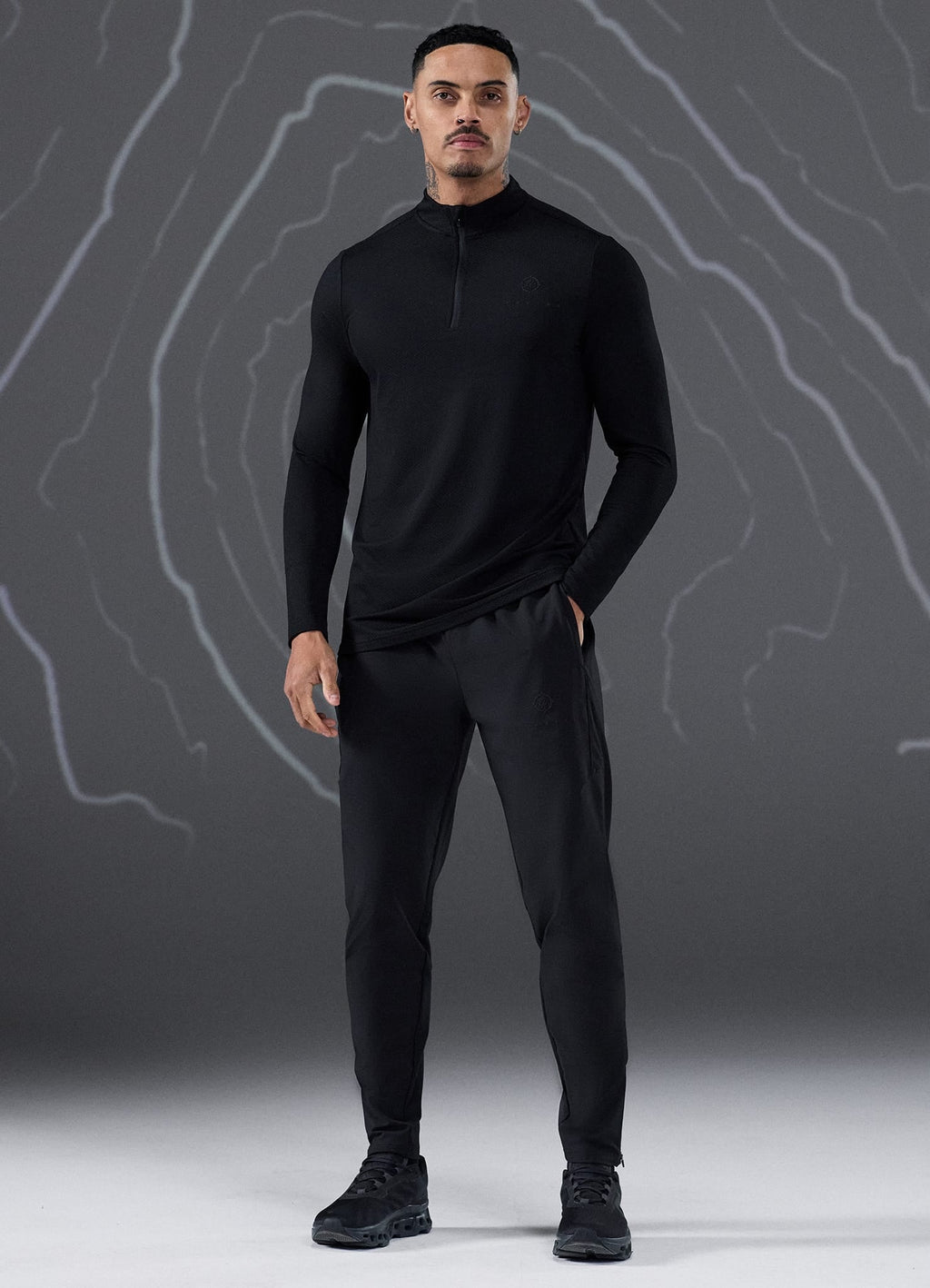 Gym King Rebellion Darkside Training Pant - Black
