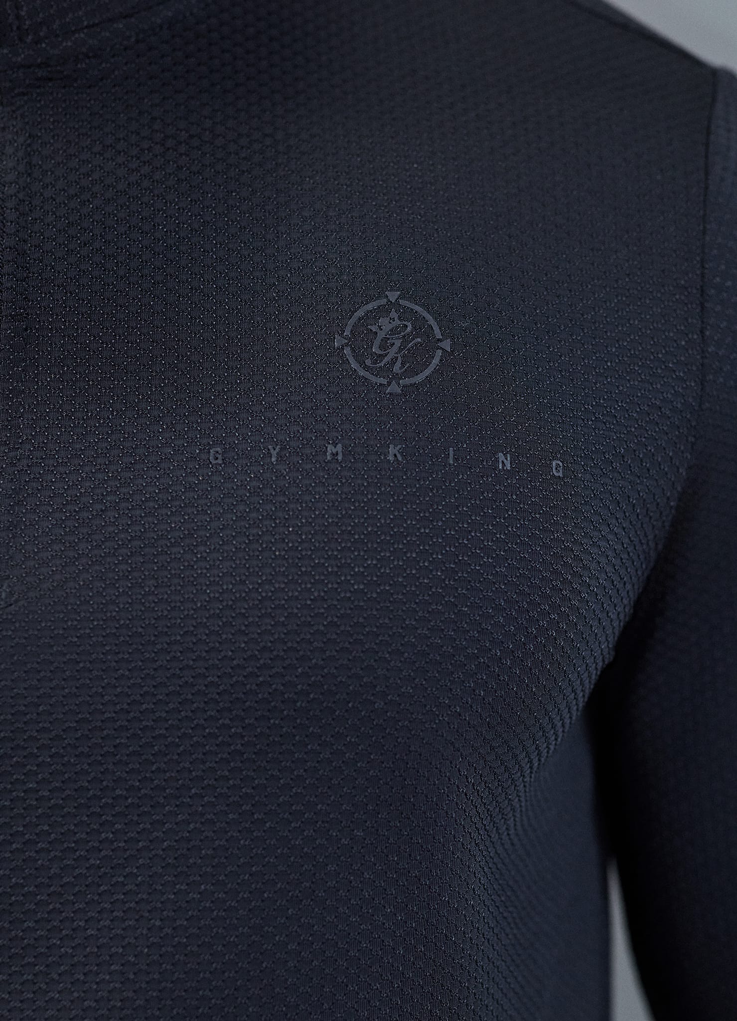 Gym King Rebellion Rogue 1/4 Zip - Black