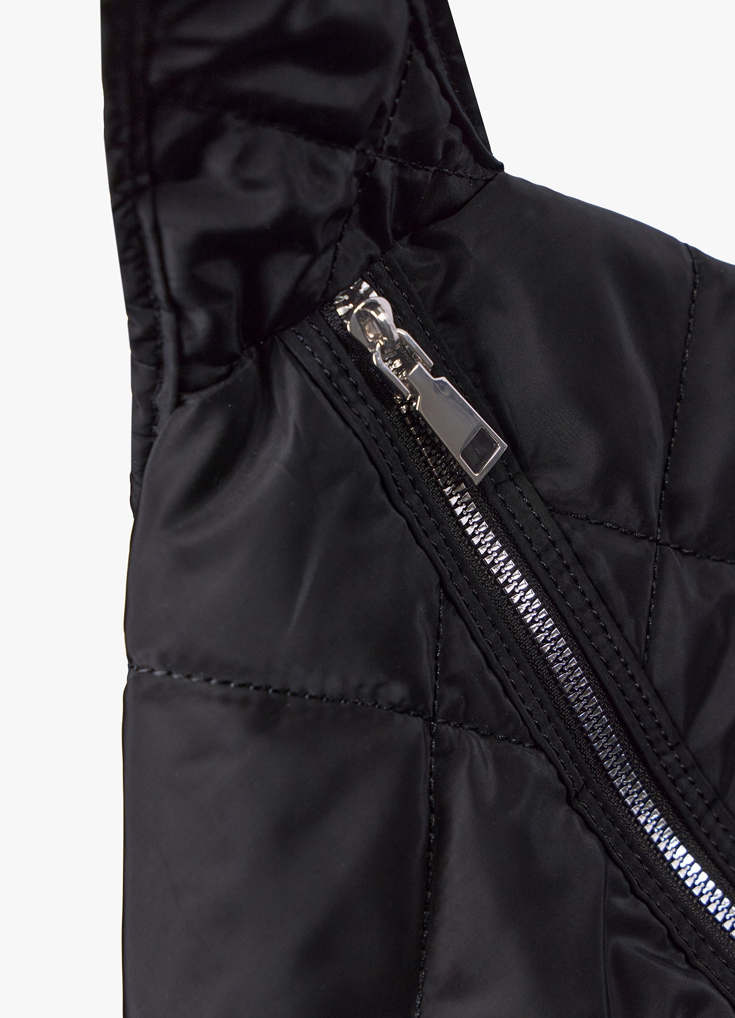 GKW Quilted Tote Bag - Black