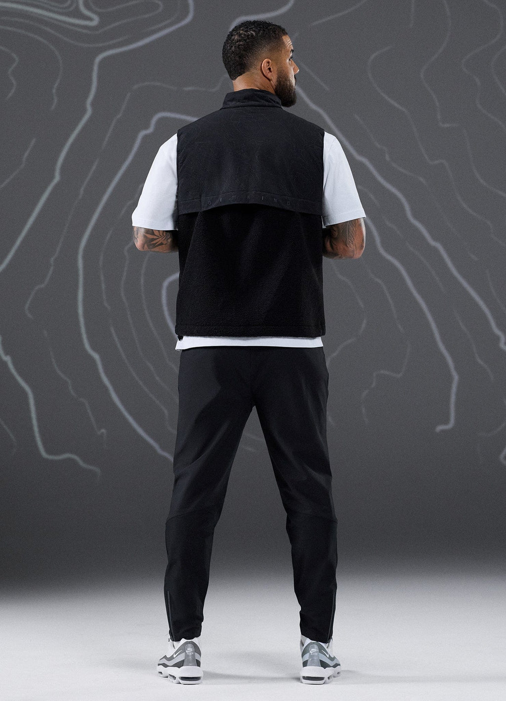 Gym King Rebellion Response Borg Gilet - Black