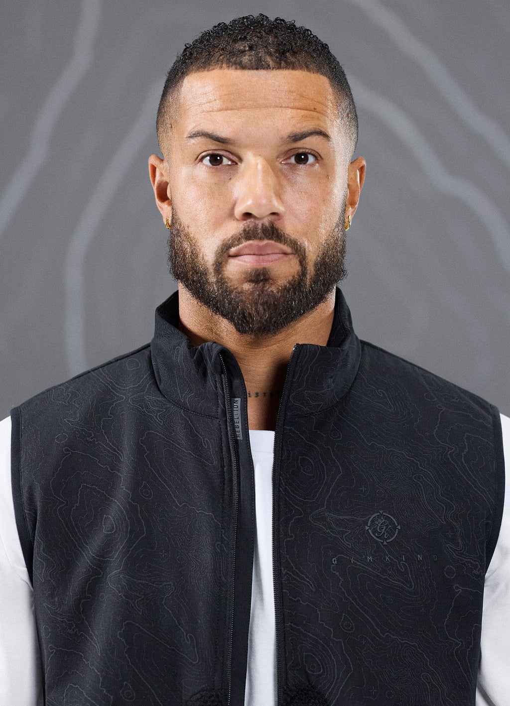 Gym King Rebellion Response Borg Gilet - Black