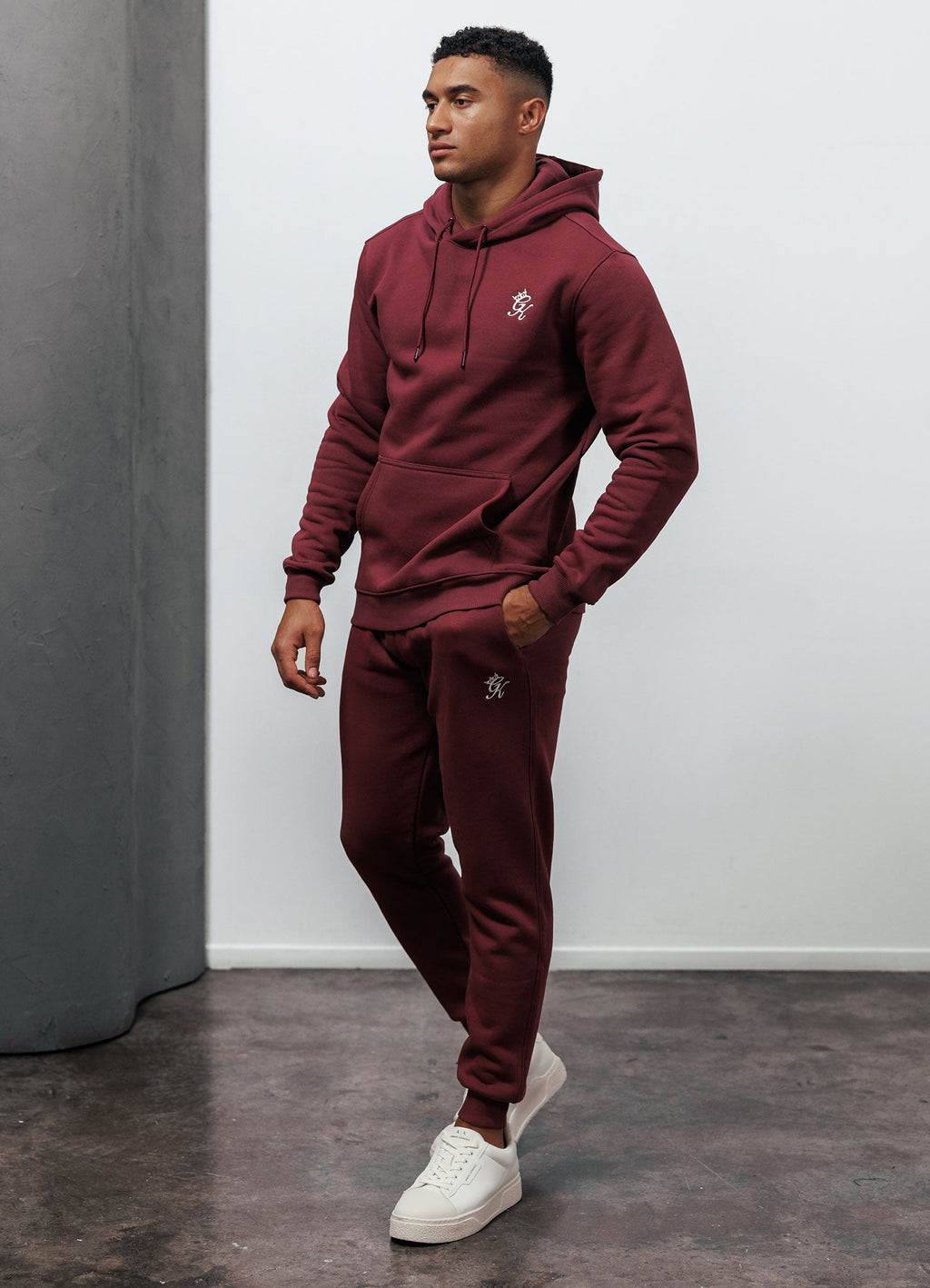Gym King Fundamental Fleece Jogger - Burgundy