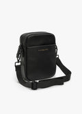 Gym King Debossed Cross Body Bag - Black