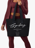 Gym King Reset Tote Bag - Black