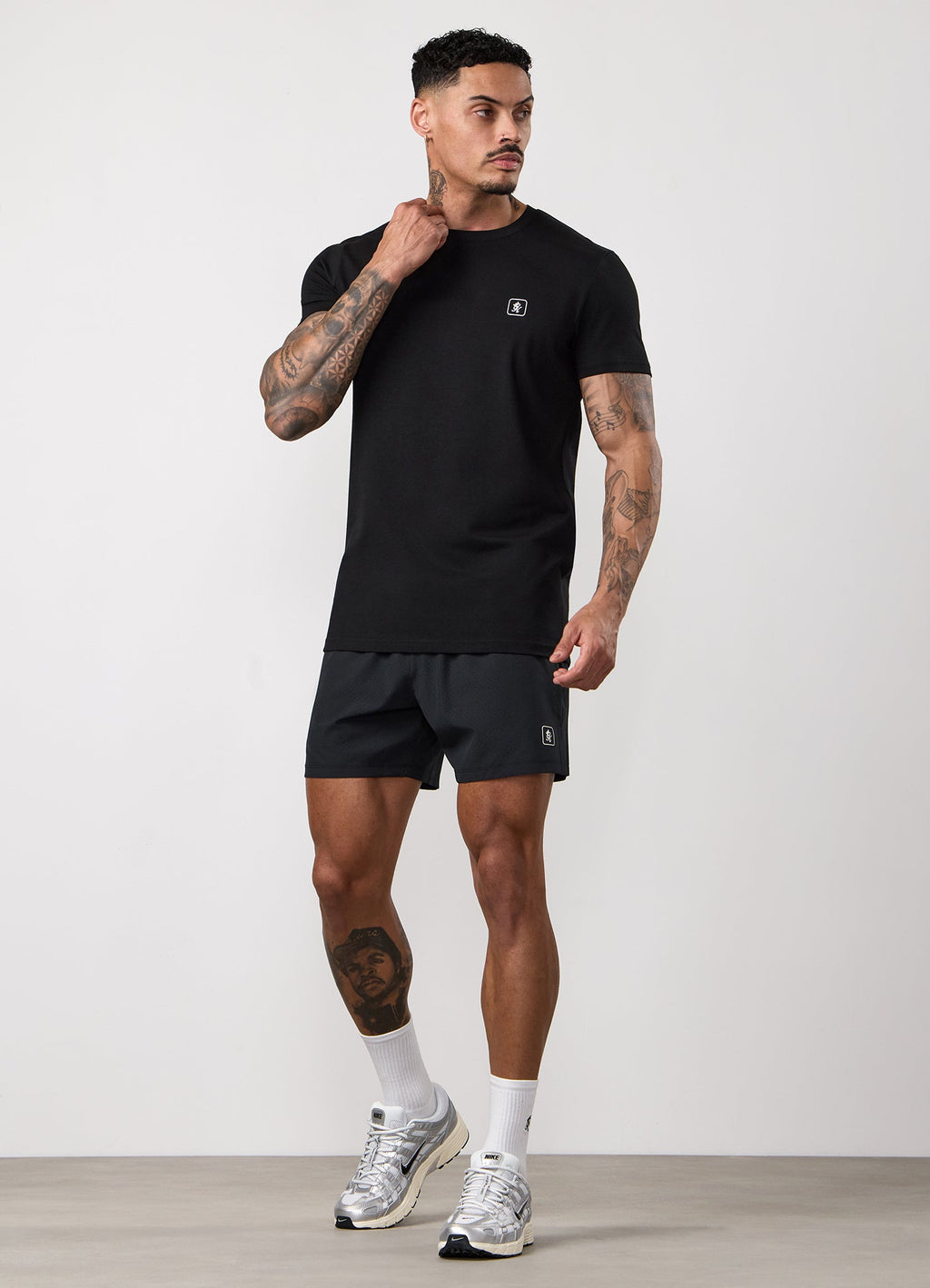 Gym King Apex Jersey Tee - Black