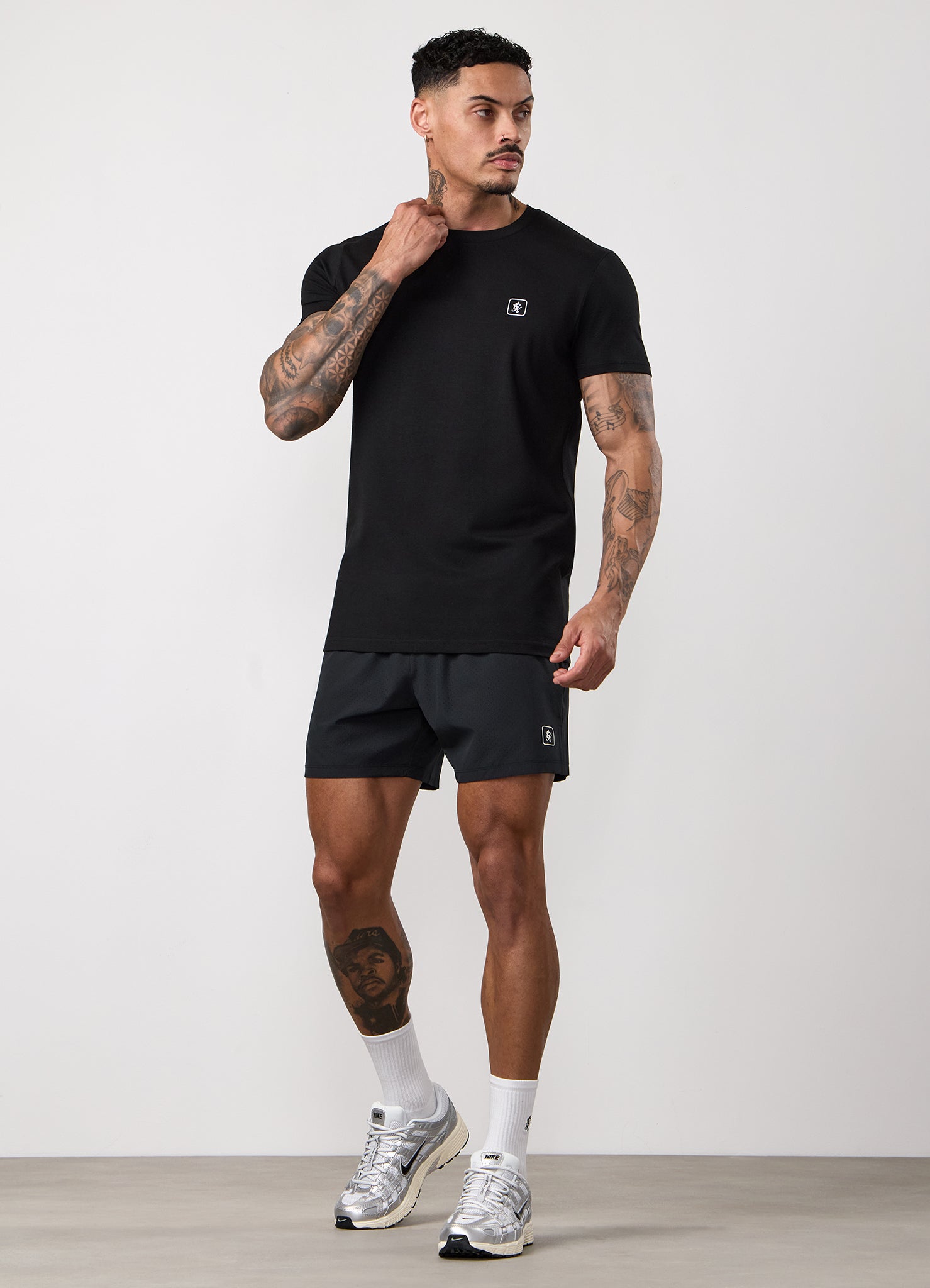 Gym King Apex Jersey Tee - Black