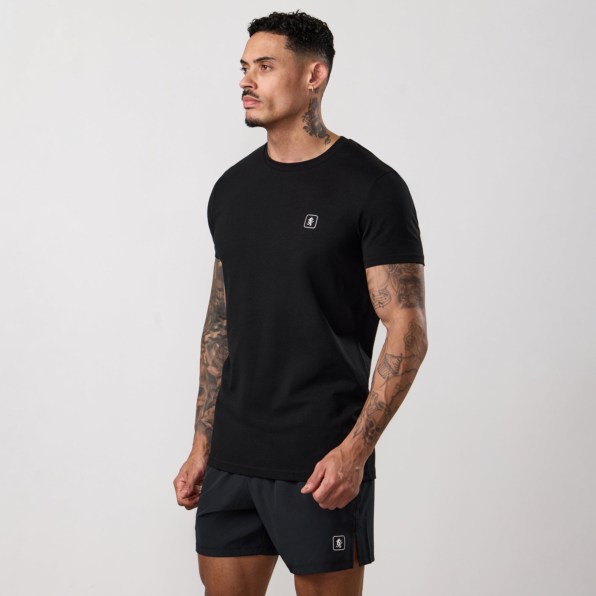 Gym King Apex Jersey Tee - Black