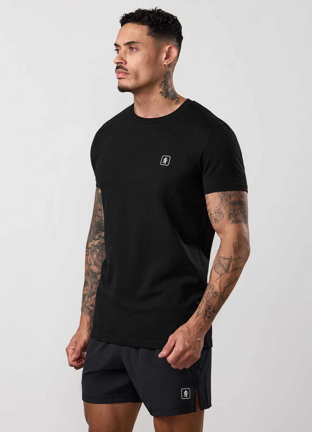 Gym King Apex Jersey Tee - Black