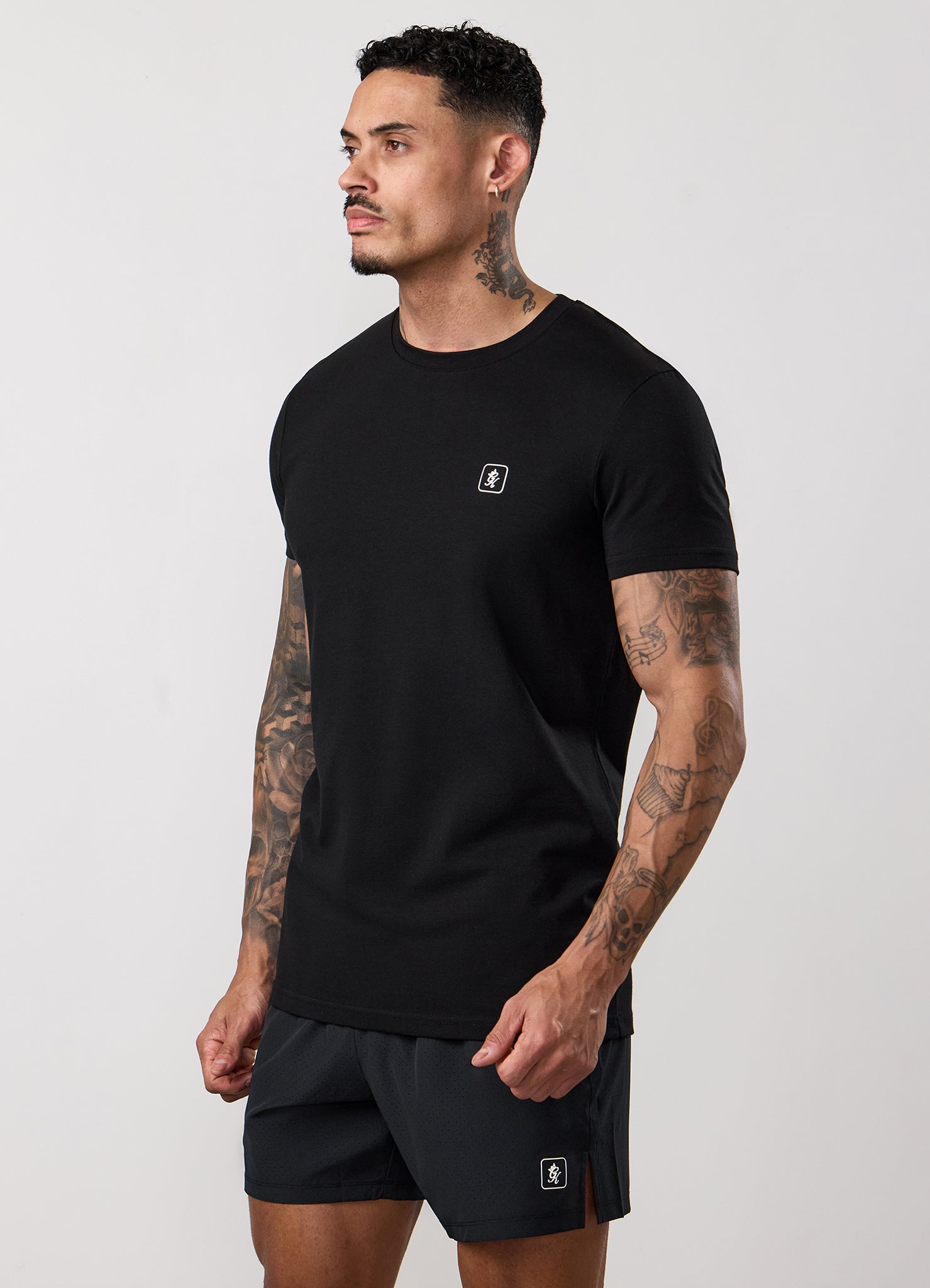 Gym King Apex Jersey Tee - Black