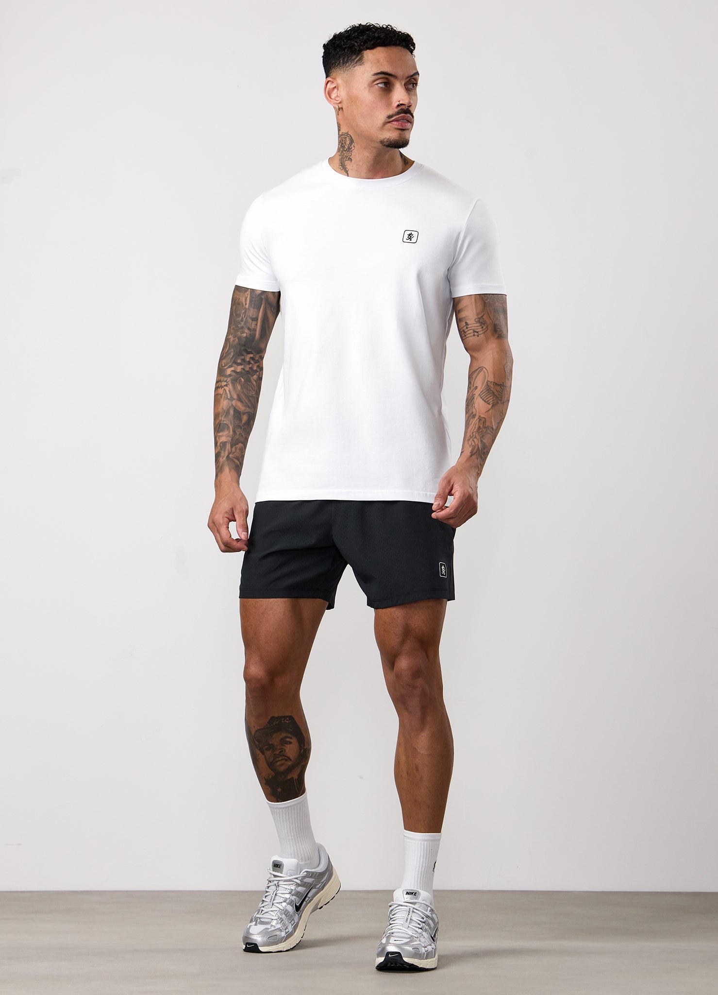 Gym King Apex Short Sleeve Tee - White