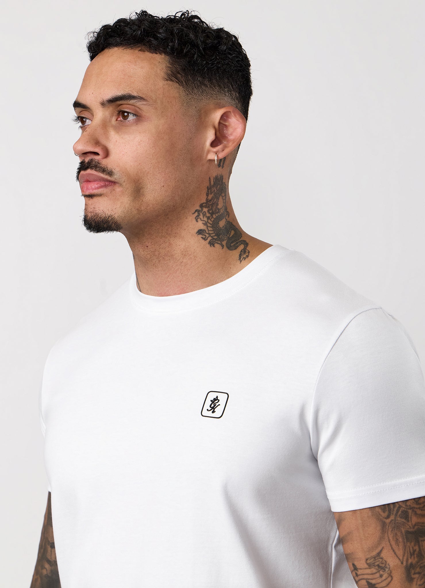 Gym King Apex Short Sleeve Tee - White