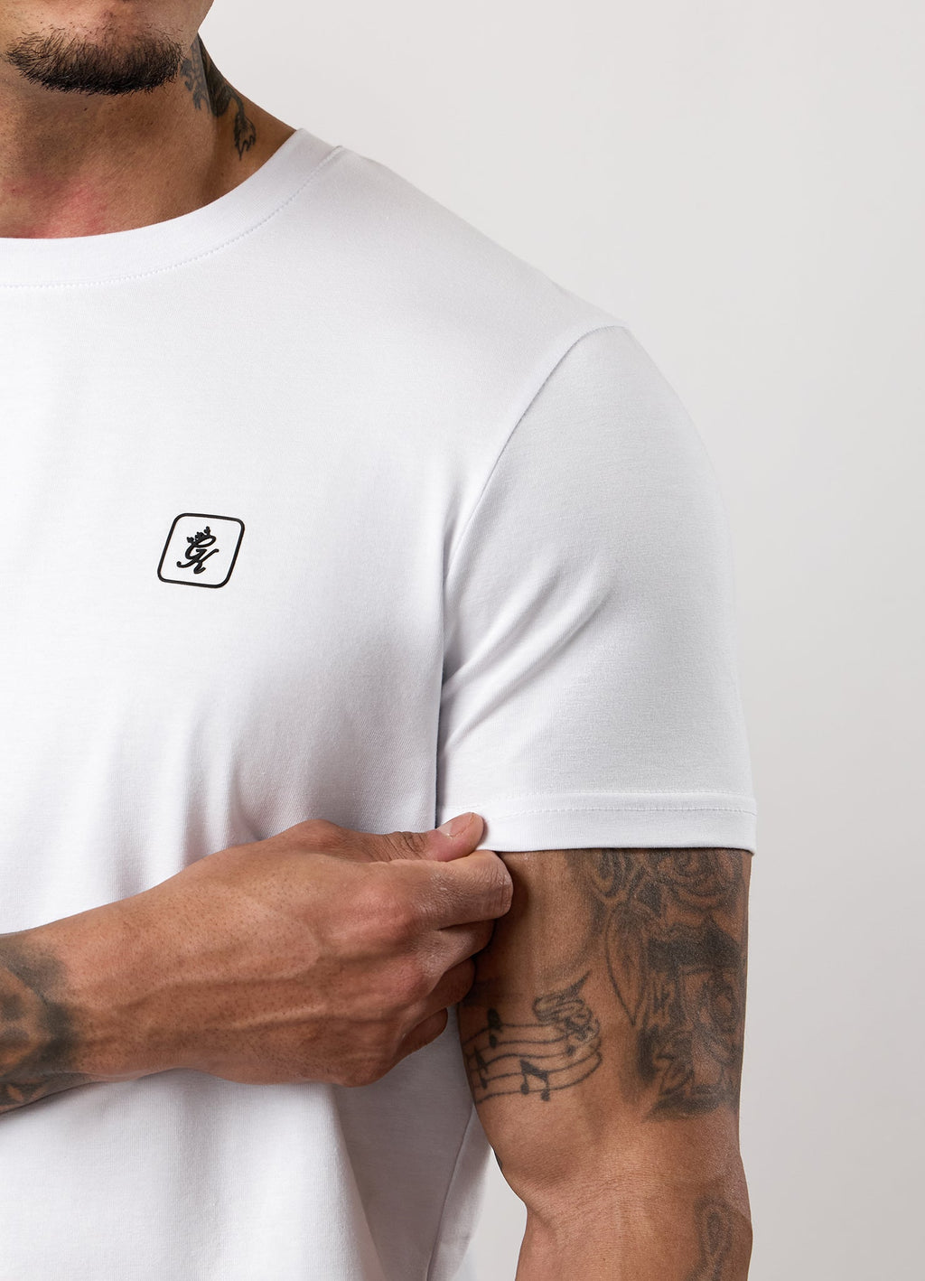 Gym King Apex Short Sleeve Tee - White