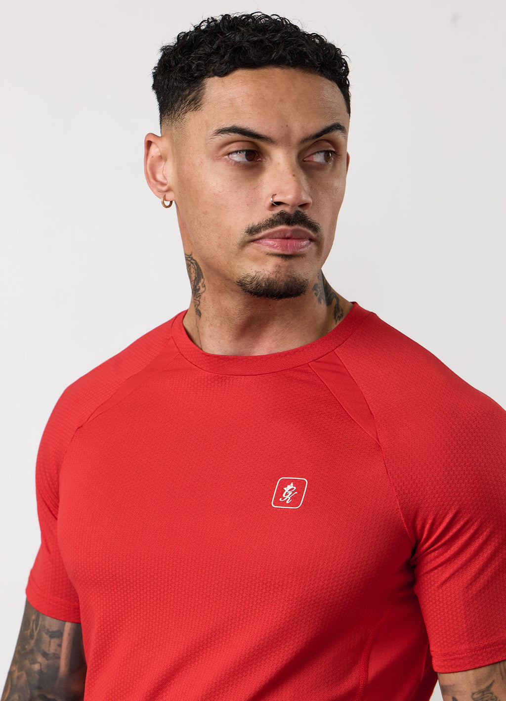 Gym King Apex Performance Tee - Signal Red