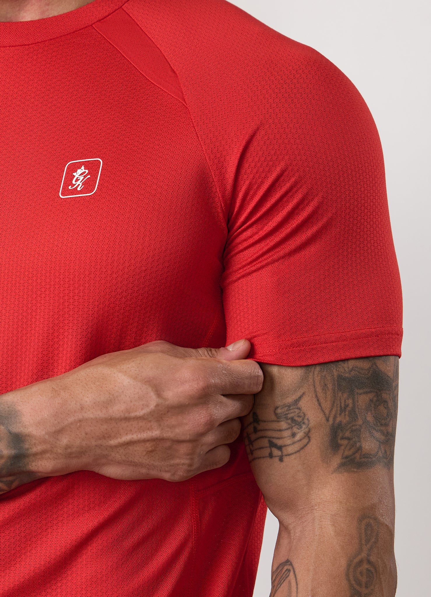 Gym King Apex Performance Tee - Signal Red