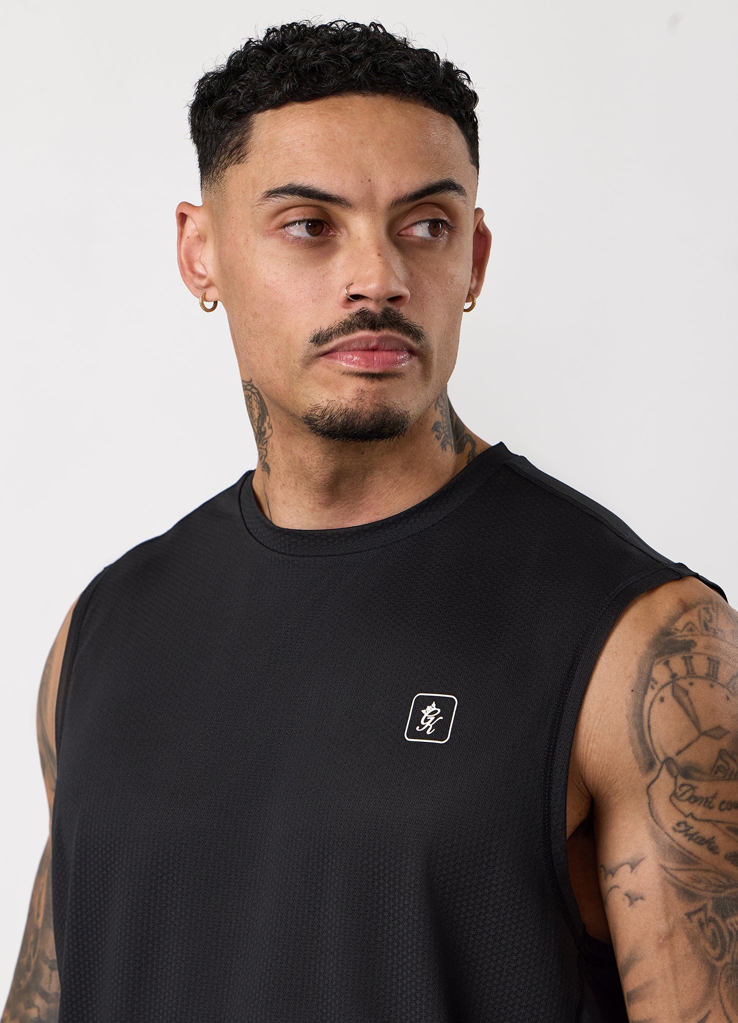 Gym King Apex Performance Vest - Black