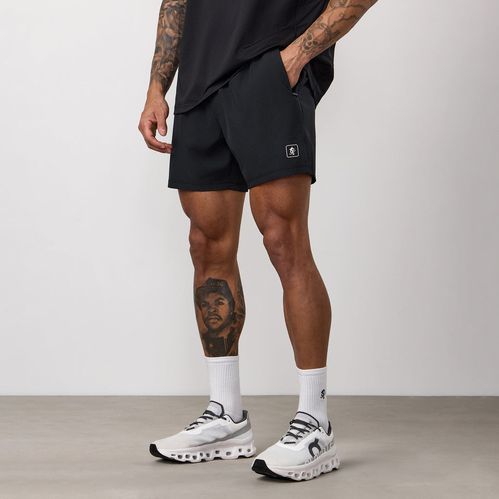 Gym King Apex Performance 5" Short - Black