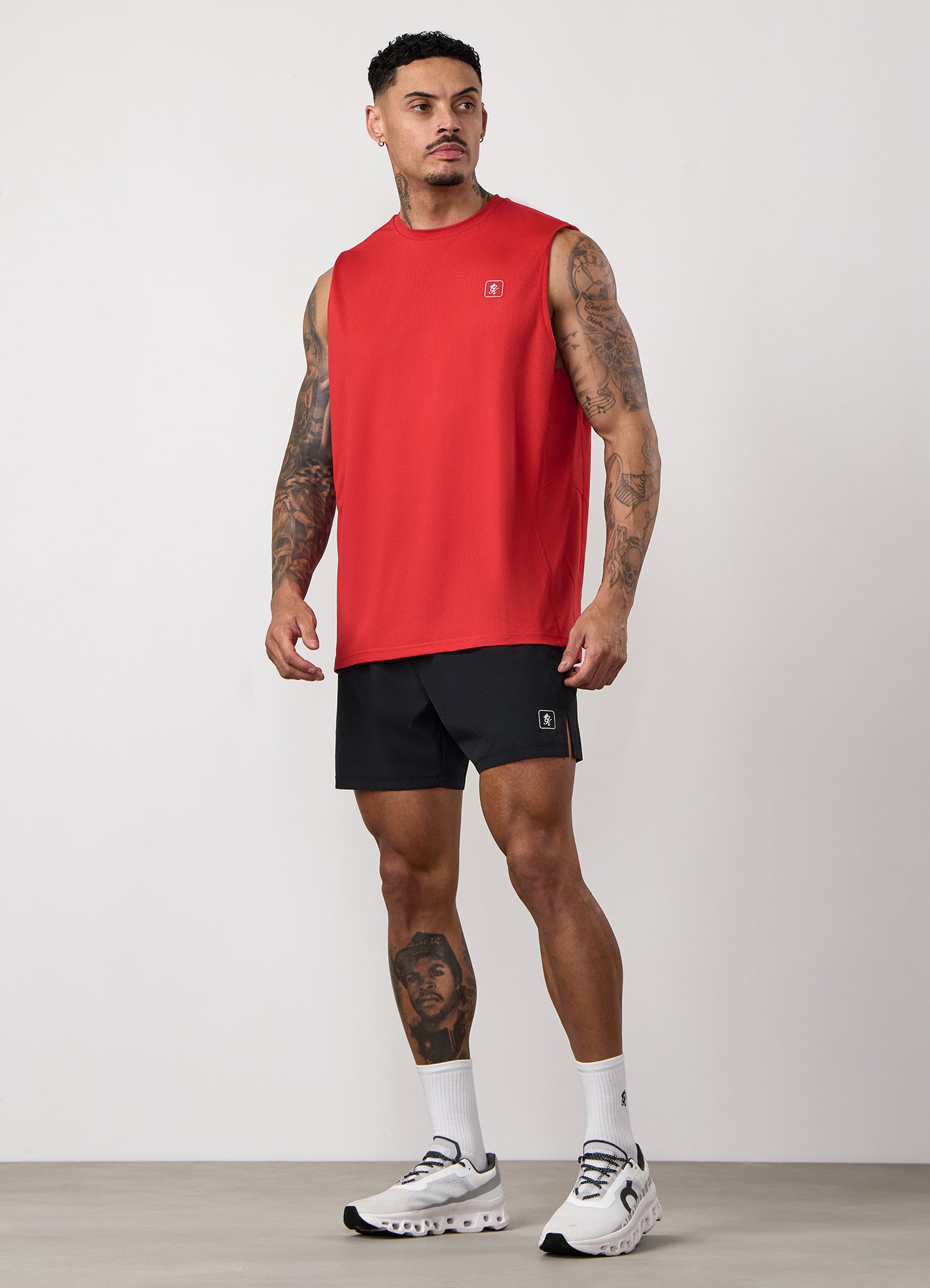 Gym King Apex Performance Vest - Signal Red
