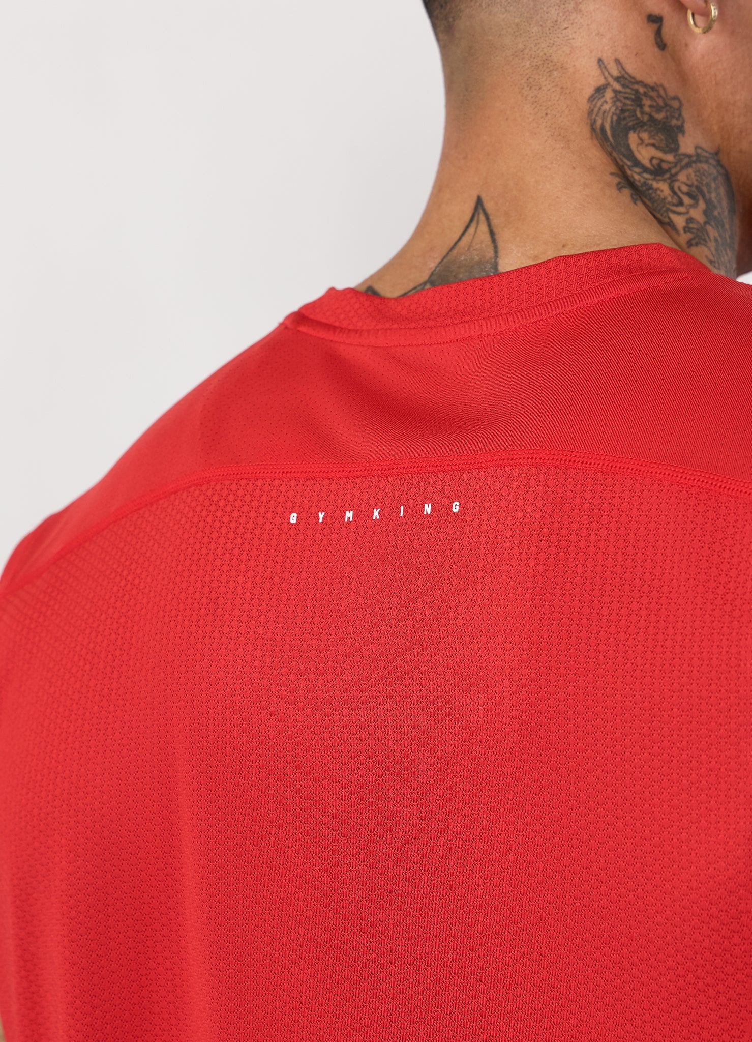 Gym King Apex Performance Vest - Signal Red