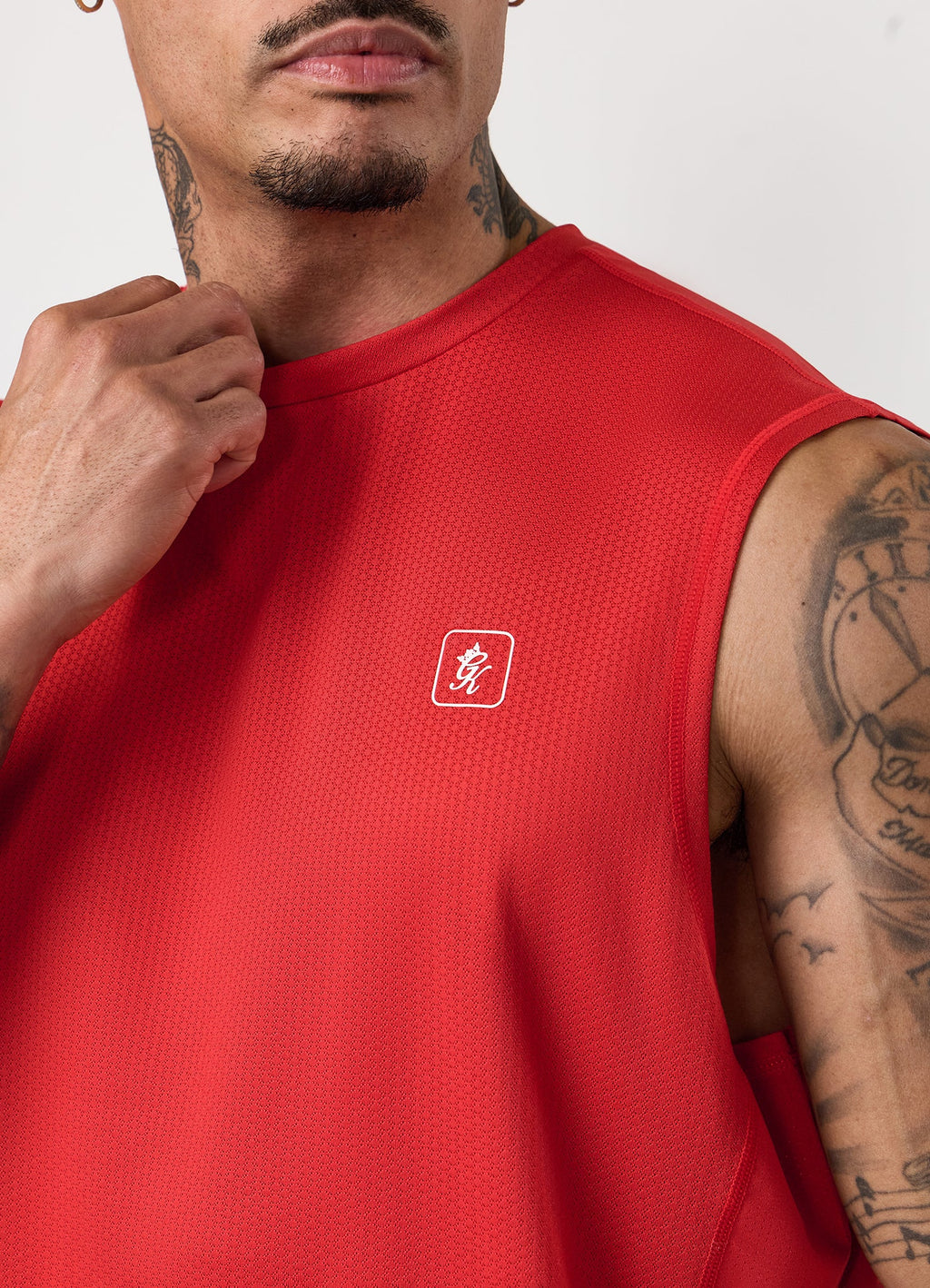 Gym King Apex Performance Vest - Signal Red