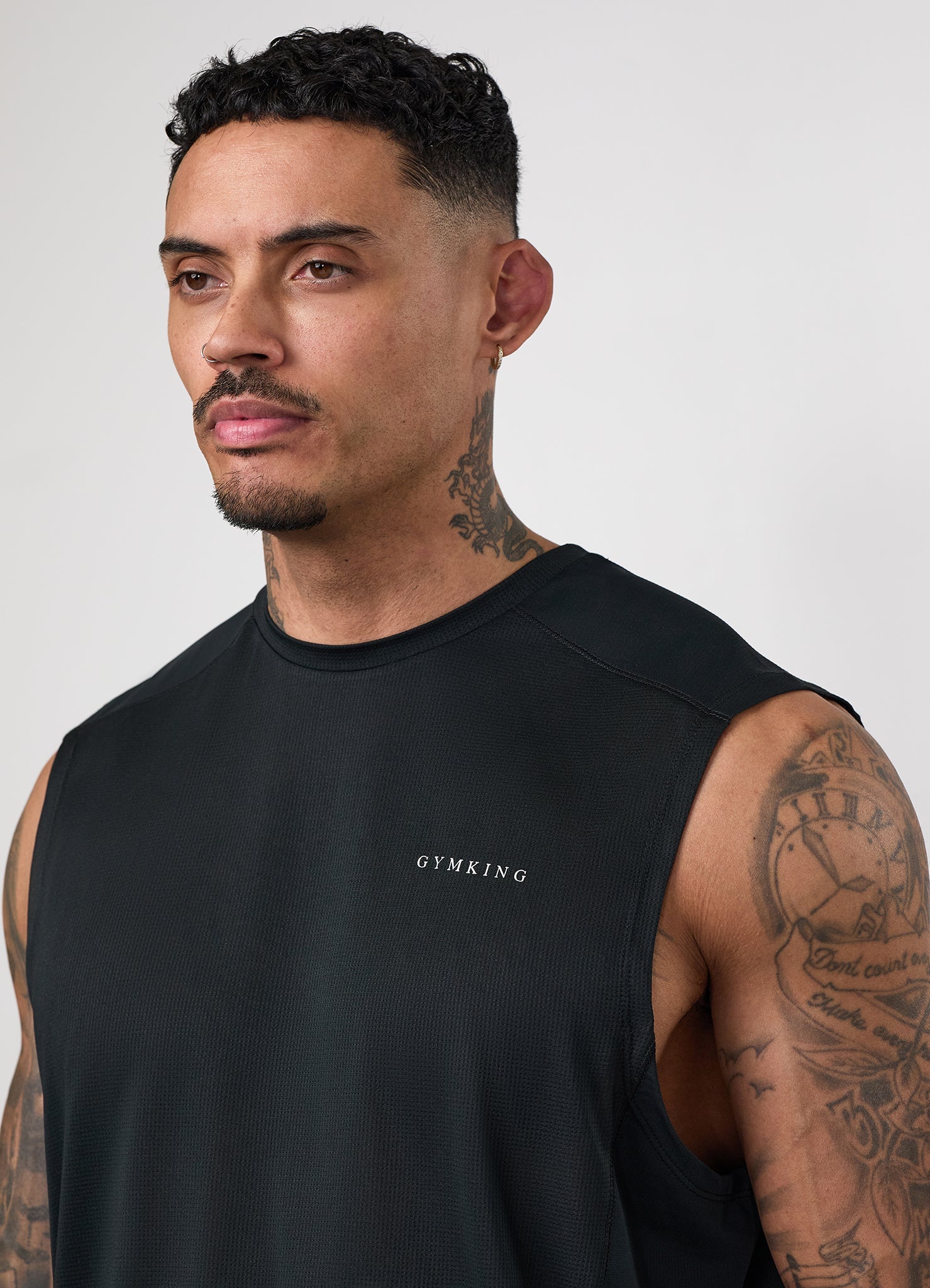 Gym King Energise Vest - Black