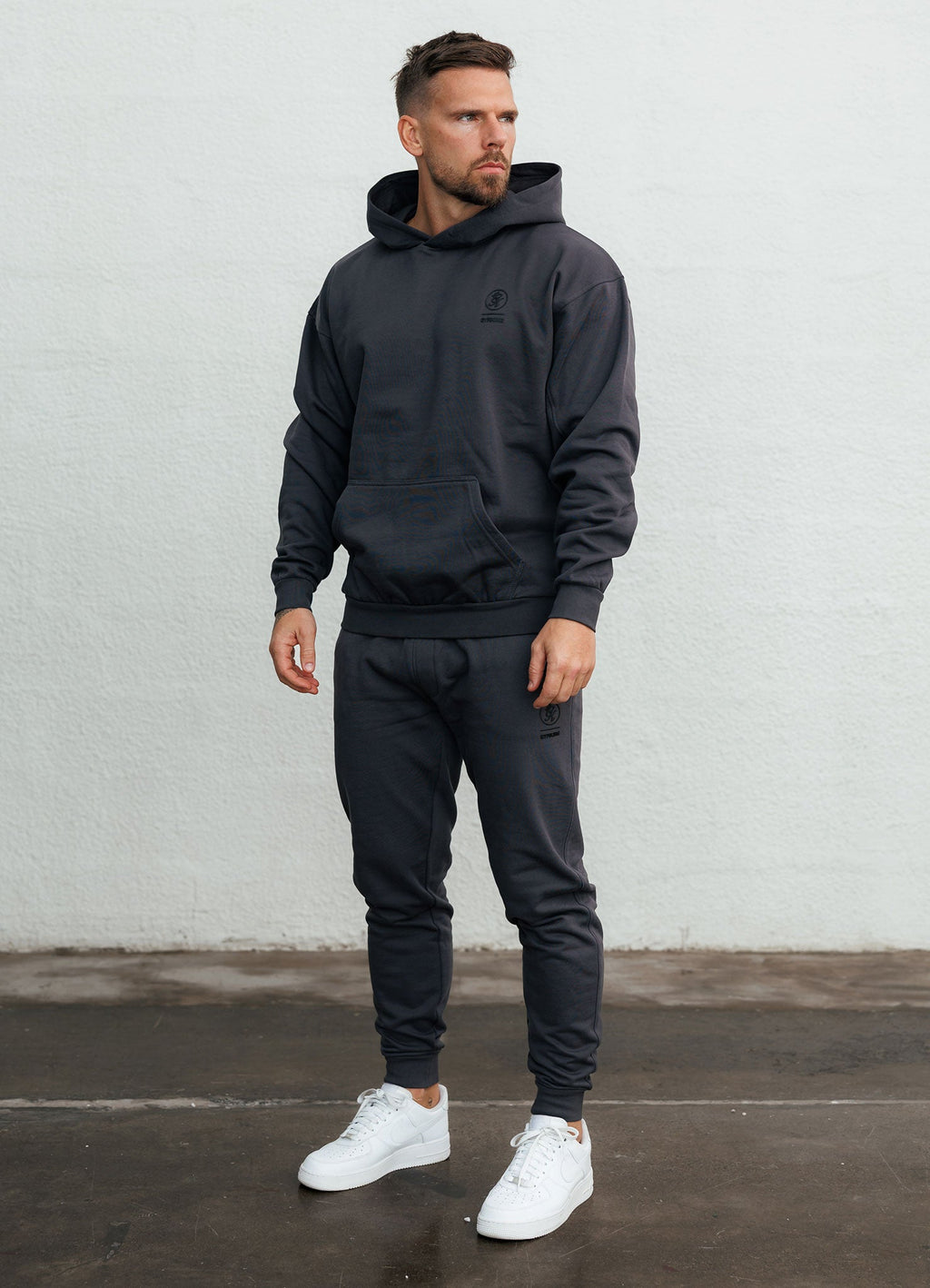 Gym King Aventus Fleece Jogger - Dark Pewter