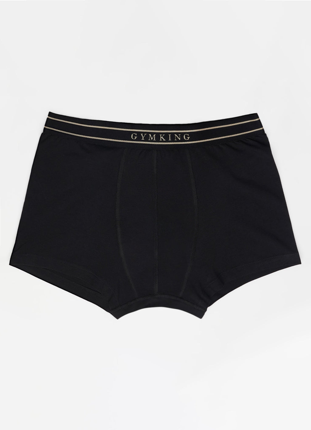 Gym King Boxers (3PK) - Black/Gold
