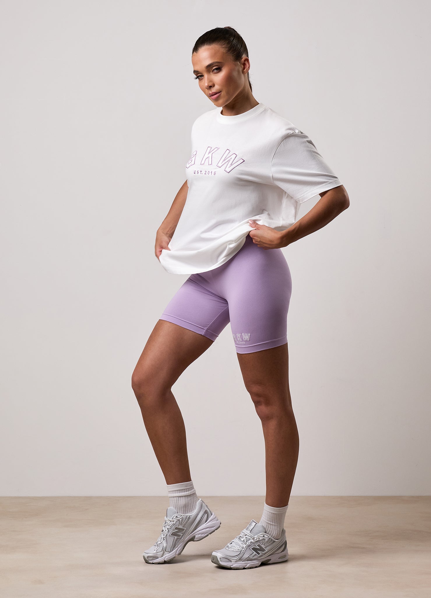 GKW 5" Jersey Cycle Short - Soft Lilac