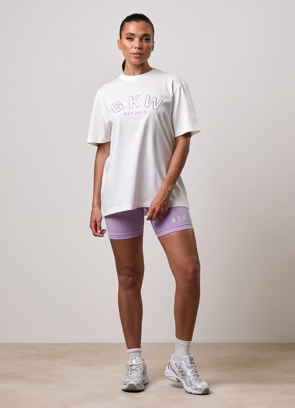 GKW 5" Jersey Cycle Short - Soft Lilac