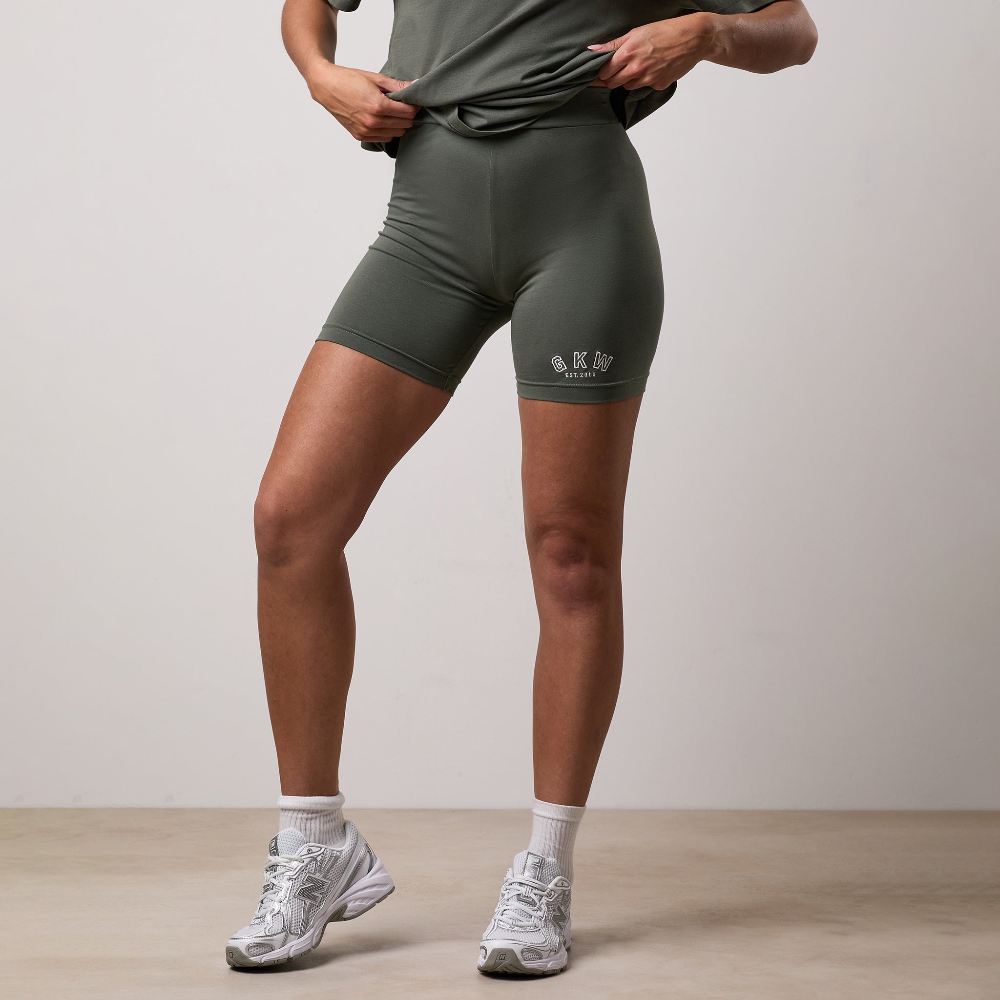 GKW 5" Jersey Cycle Short - Dusk Green