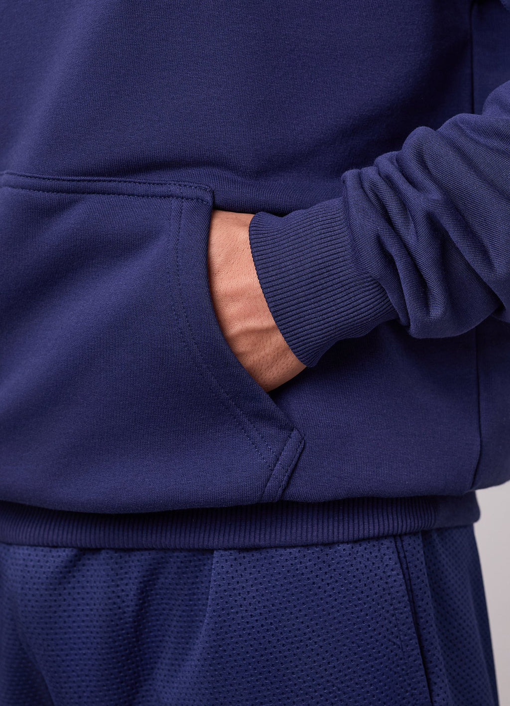Gym King College Lightweight Hoodie - Oxford Blue