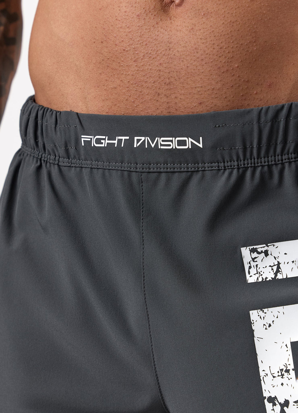Gym King Fight Division Combat 5" Short - Graphite