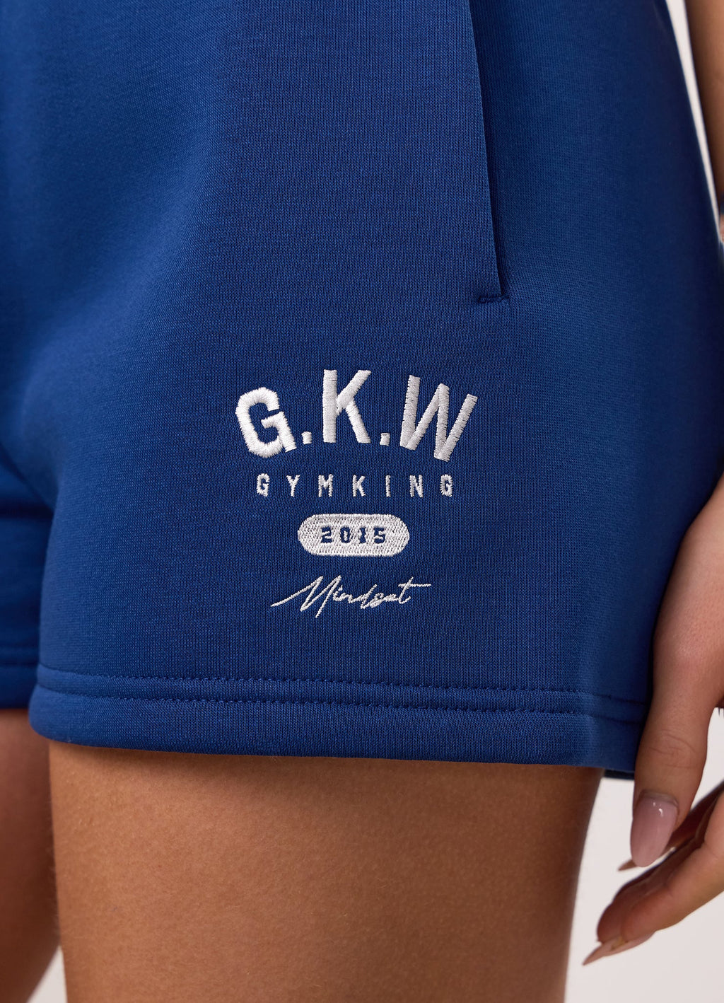 Gym King Composure Short - Vintage Blue