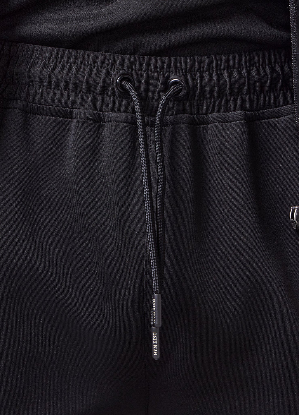 Gym King Core Plus Panel Jogger - Black