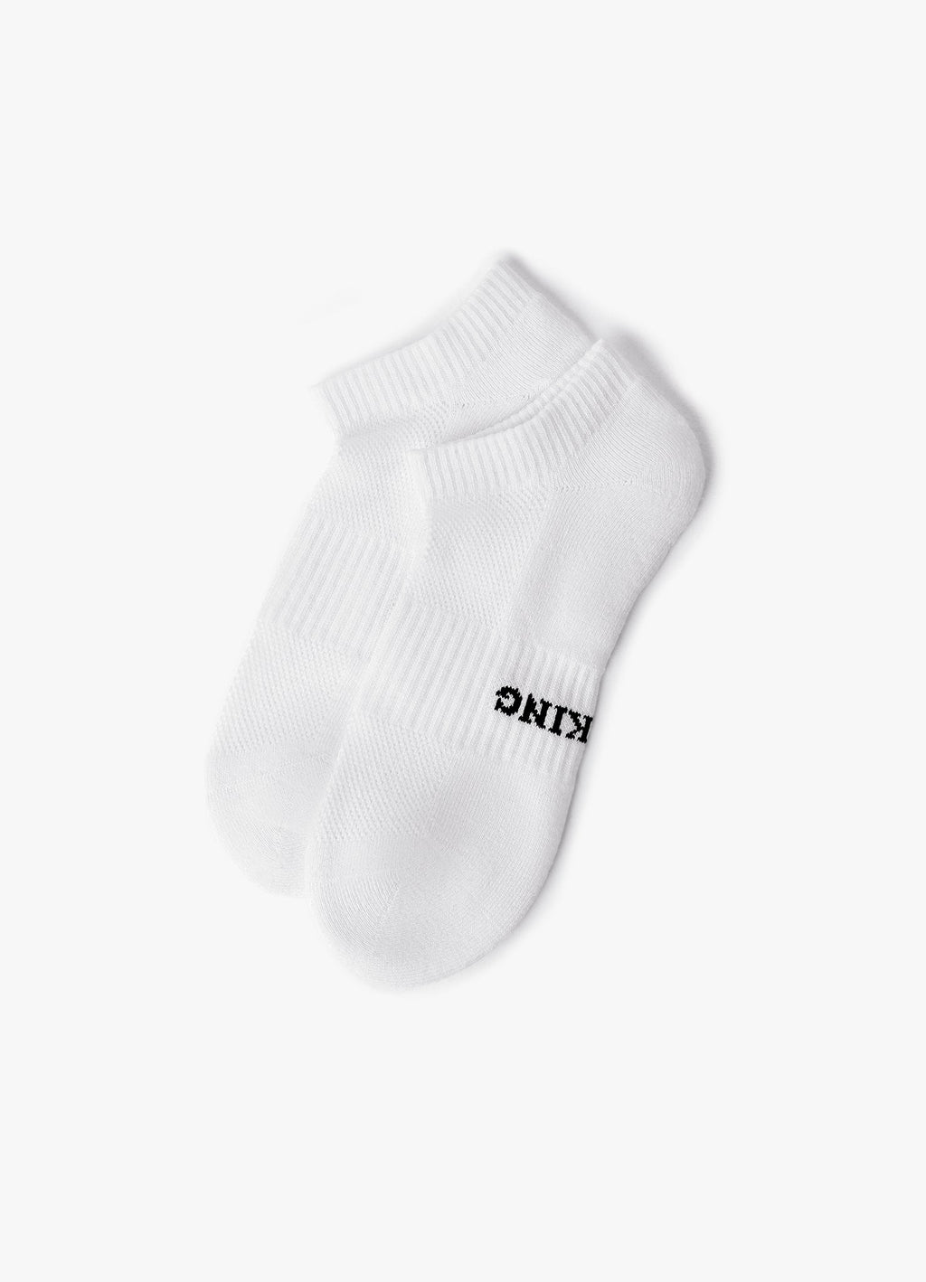 Gym King Linear Sports Sock (1PK) - White