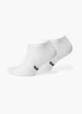 Gym King Linear Sports Sock (1PK) - White