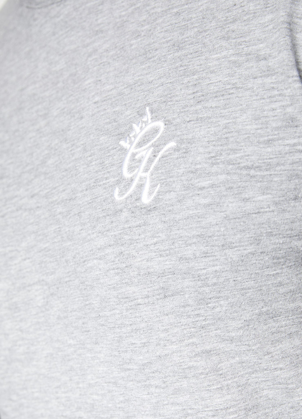 Gym King Fundamental Jersey Tee - Grey Marl
