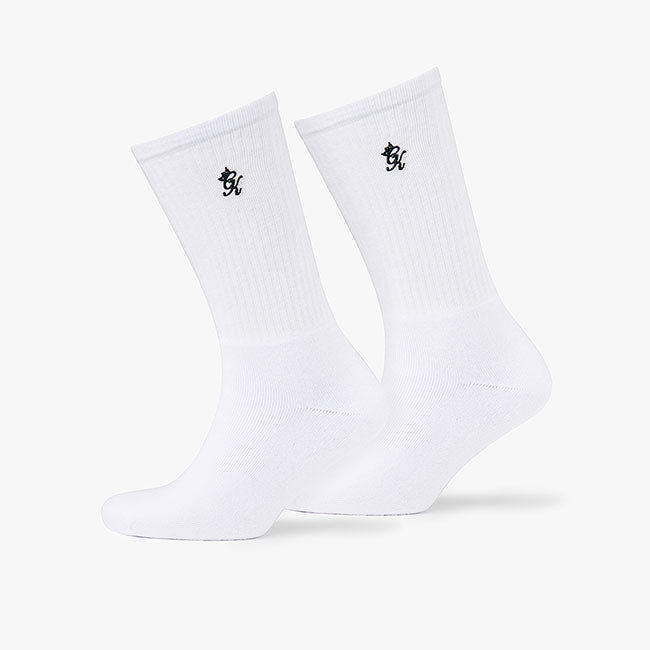 Gym King Core Sock (1PK) - White