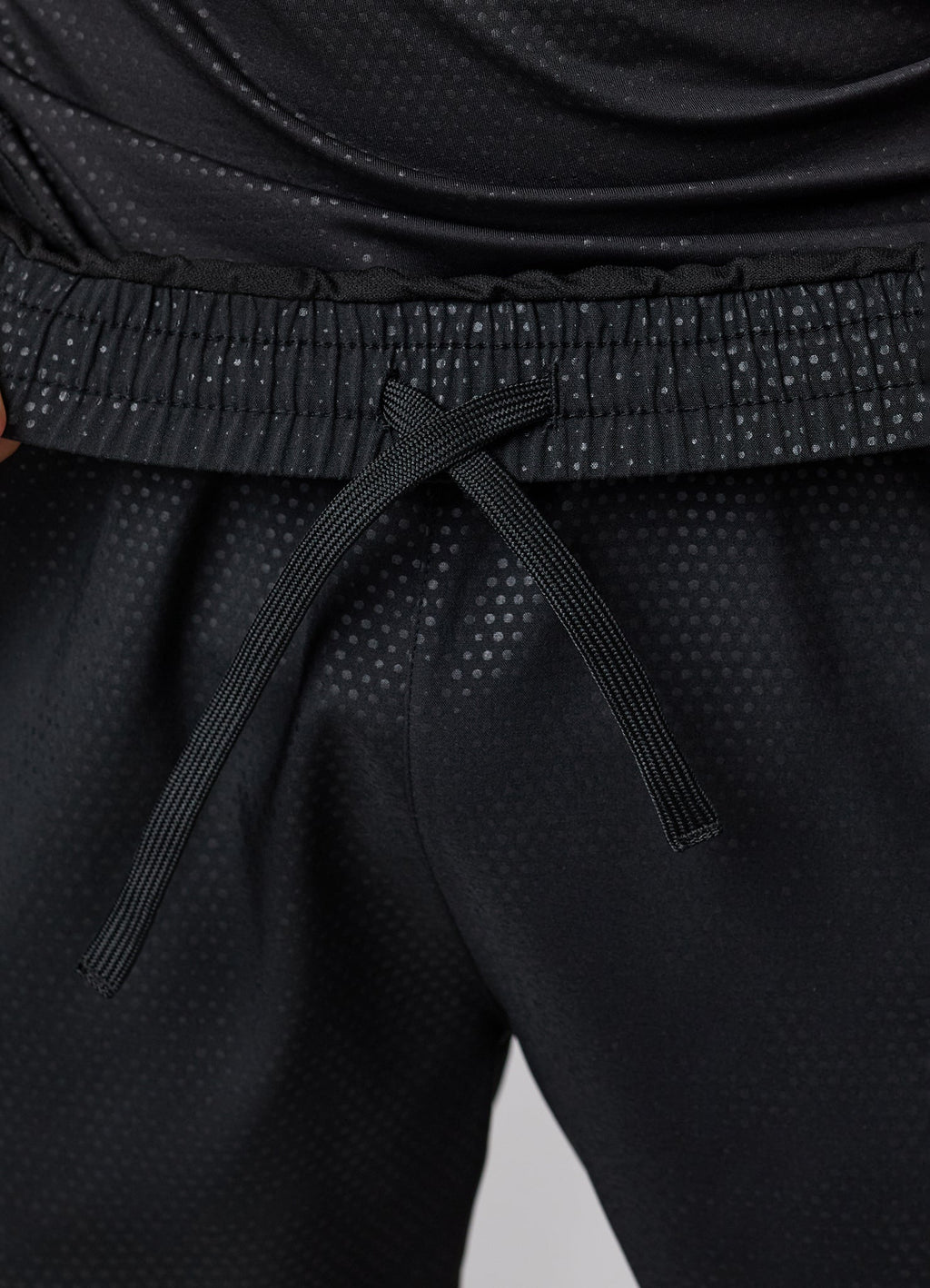 Gym King Debossed Pixel 5" Short - Black
