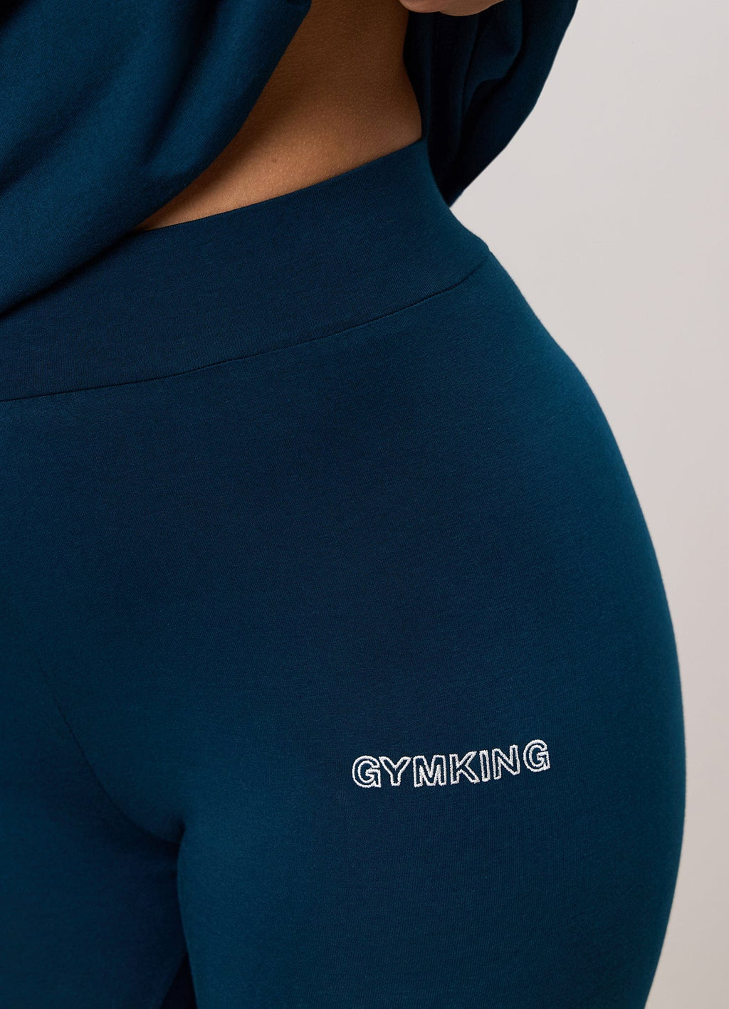 Gym King Dynamic Jersey Legging - Oil Blue